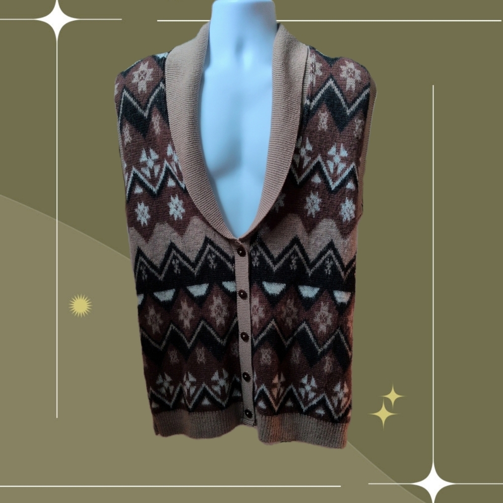 ✨ Vintage Pendleton 100% Wool Vest Size M
